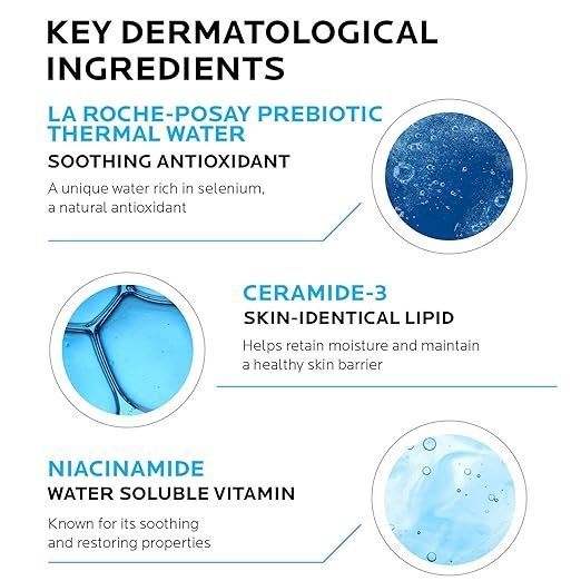 La Roche-Posay Toleriane Double Repair Matte Face Moisturizer, Daily Gel Moisturizer For Oily Skin Control with Niacinamide, Oil-Free, Non-Comedogenic, Moisturizing for Sensitive Skin - Image 3