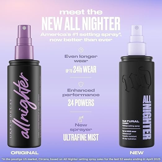 Urban Decay All Nighter Waterproof Makeup Setting Spray – Natural Finish – 118 ml / 4.0 oz - Image 4