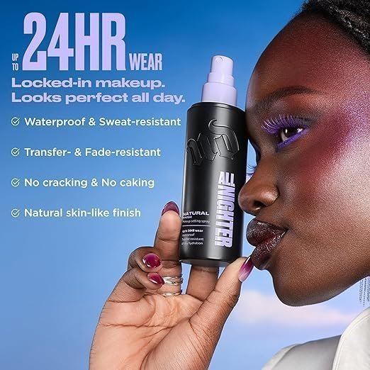 Urban Decay All Nighter Waterproof Makeup Setting Spray – Natural Finish – 118 ml / 4.0 oz - Image 3