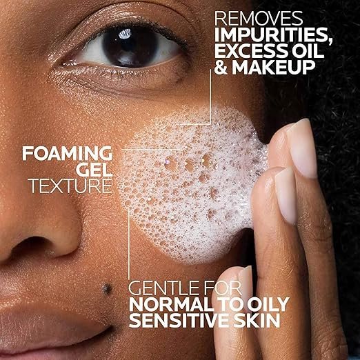 La Roche-Posay Toleriane Purifying Foaming Cleanser (For Normal To Oily Skin) 400ml/13.52oz - Image 5