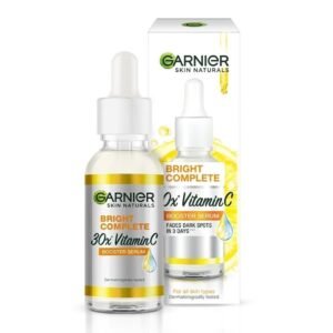 Garnier Bright Complete Vitamin C Booster Serum 30ml + Overnight Serum 15ml (Combo Set)