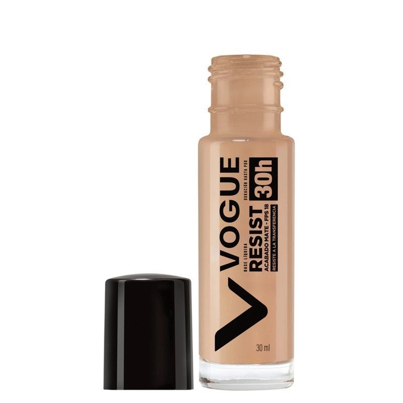 Vogue Base de Maquillaje Líquida Resist Glamour 06 – 30H, 30ml - Image 2