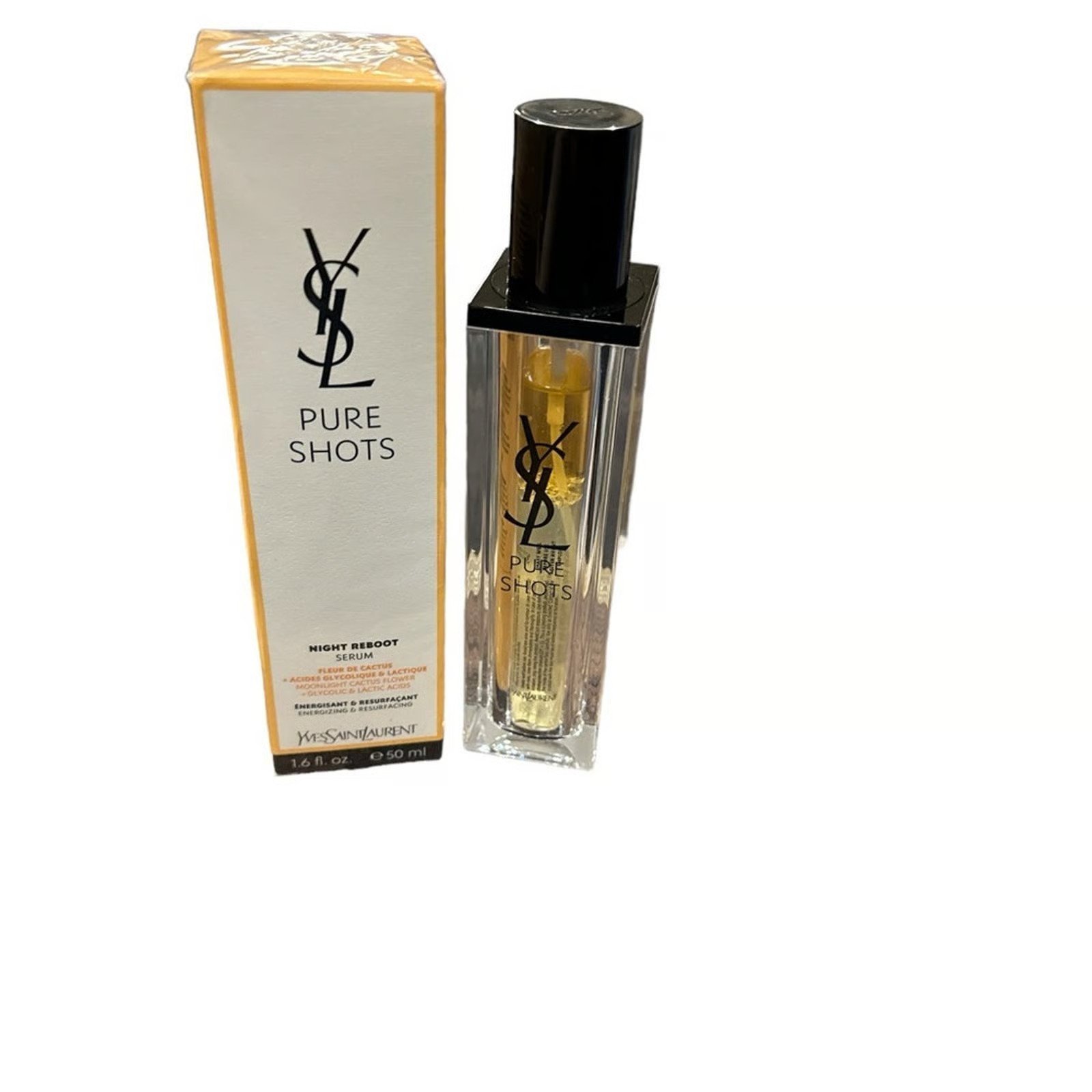 Yves Saint Laurent Pure Shots Night Reboot Resurfacing Serum - 30ml - Image 3