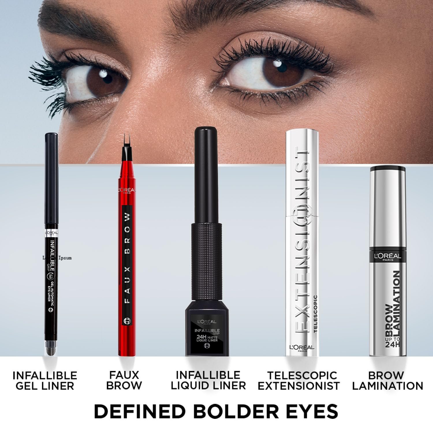 L'Oréal Paris Telescopic Extensionist Waterproof Mascara Extends lashes - Image 4