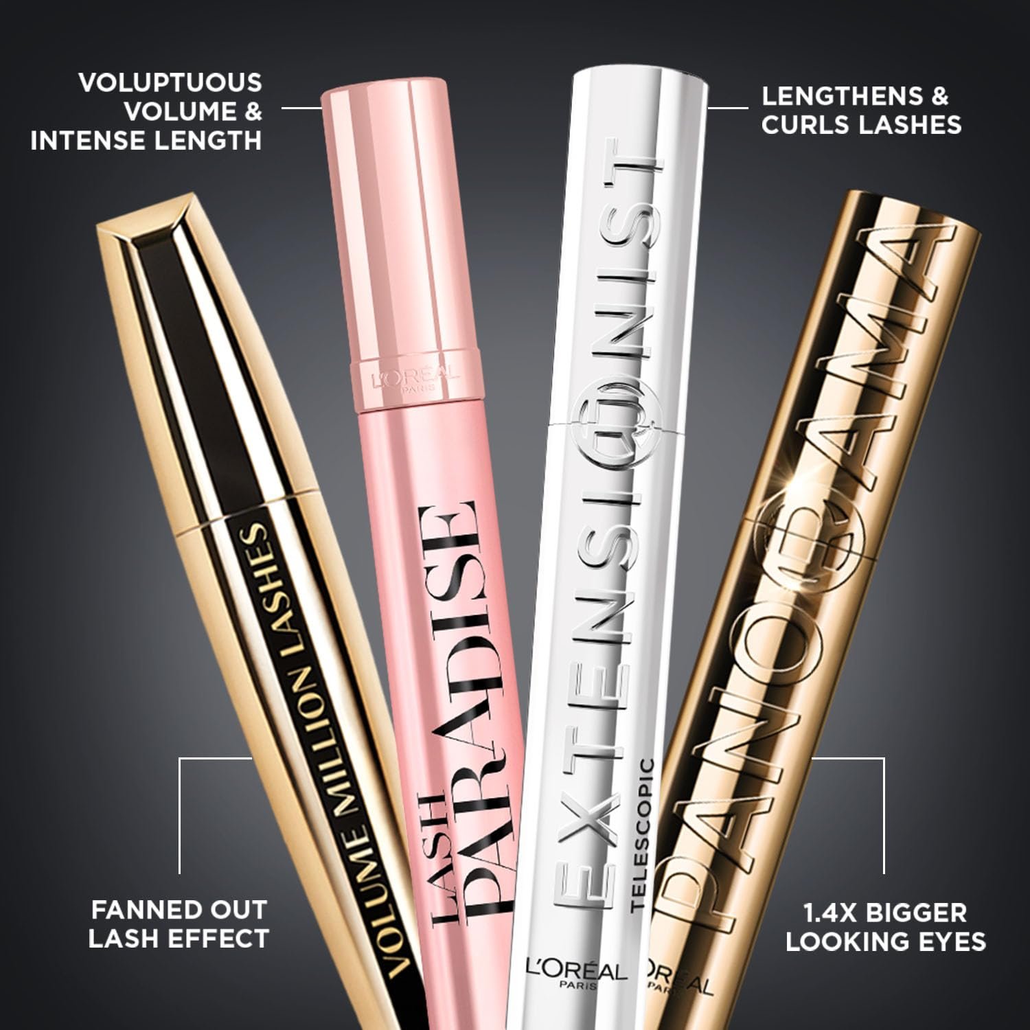L'Oréal Paris Telescopic Extensionist Waterproof Mascara Extends lashes - Image 3