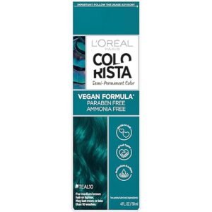 L'Oreal Paris Teal Colorista Semi-Permanent Hair Colour