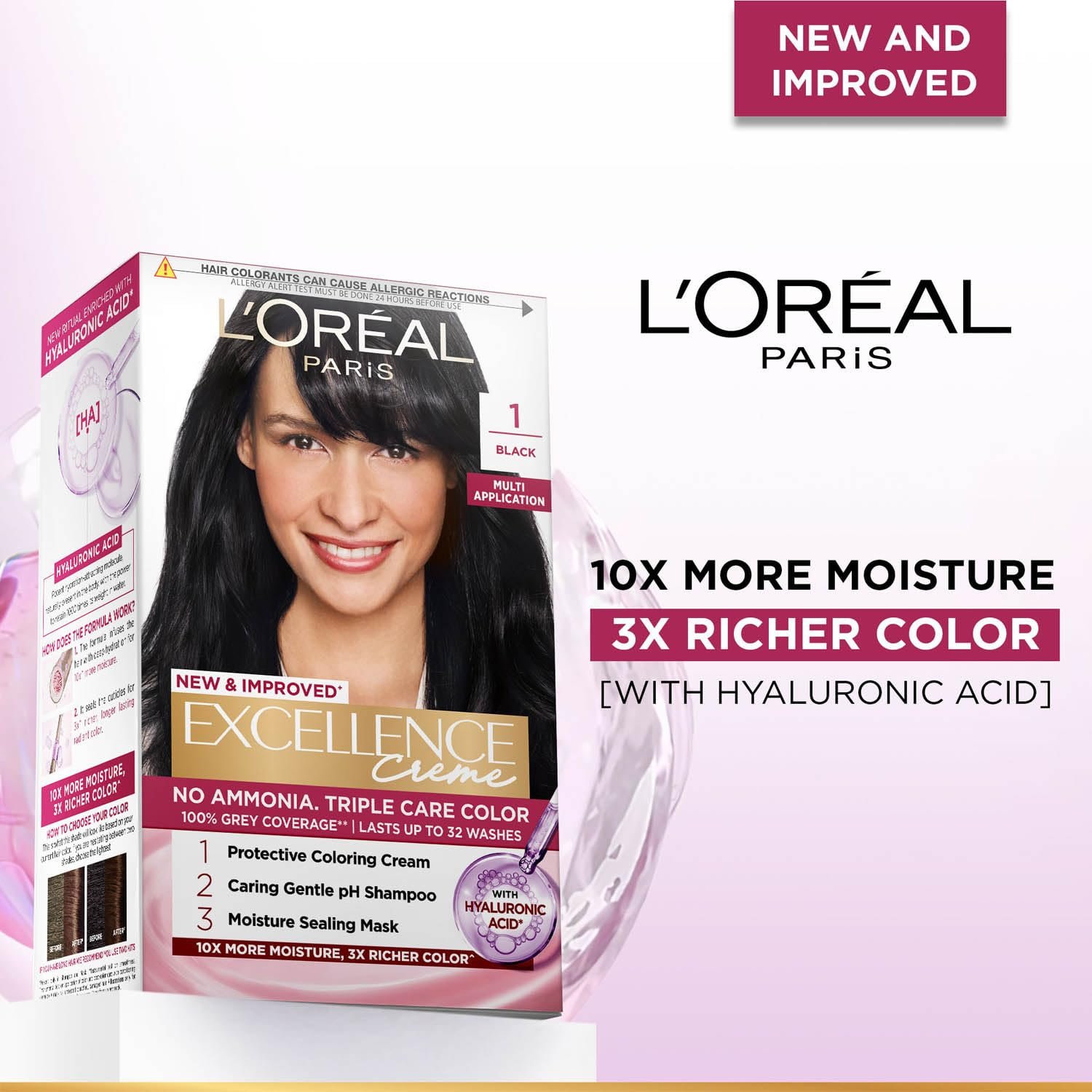 L'Oreal Paris Excellence Creme Triple Care No Ammonia - Image 3