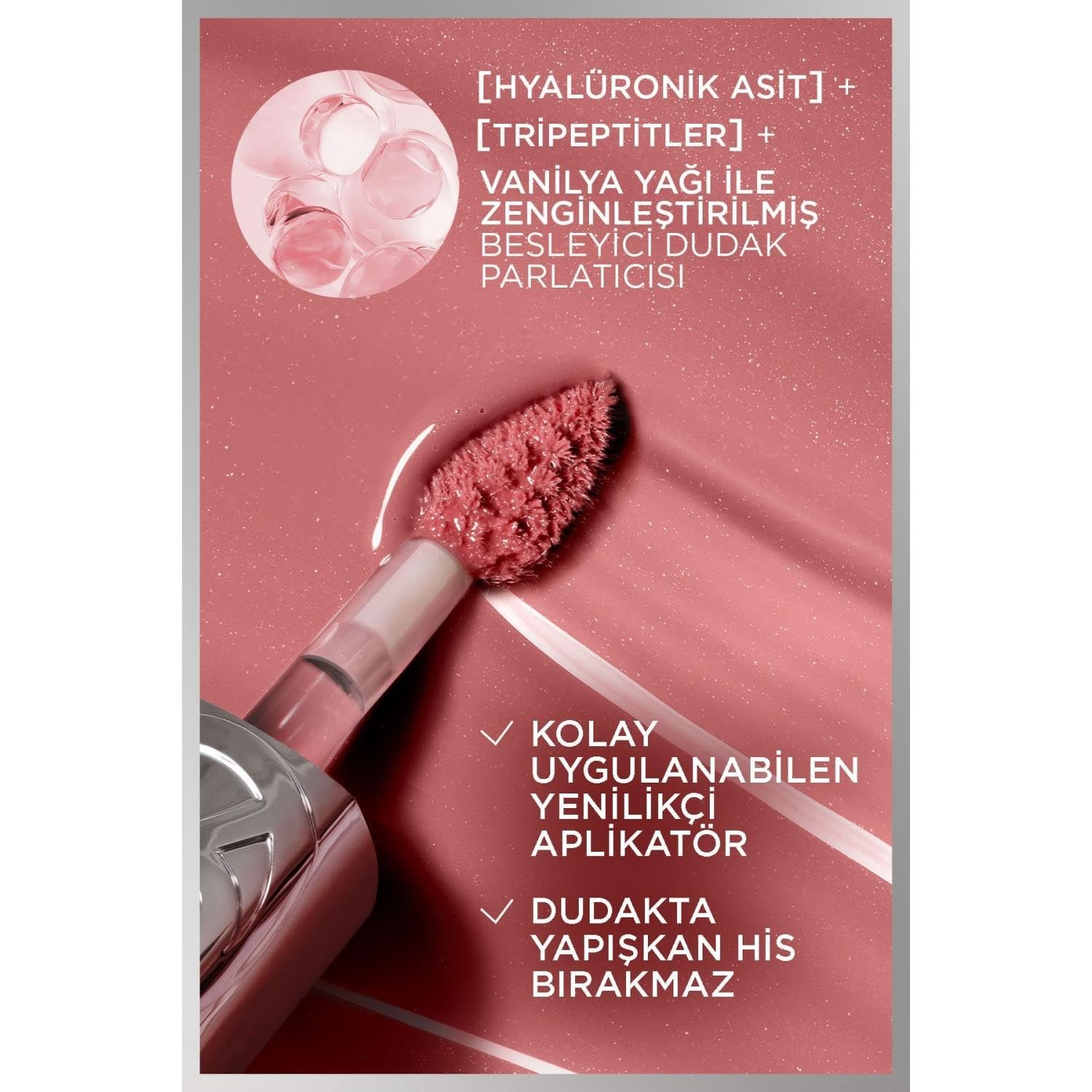 L’Oréal Paris Plump Ambition Hyaluron Lip Oil - Image 3